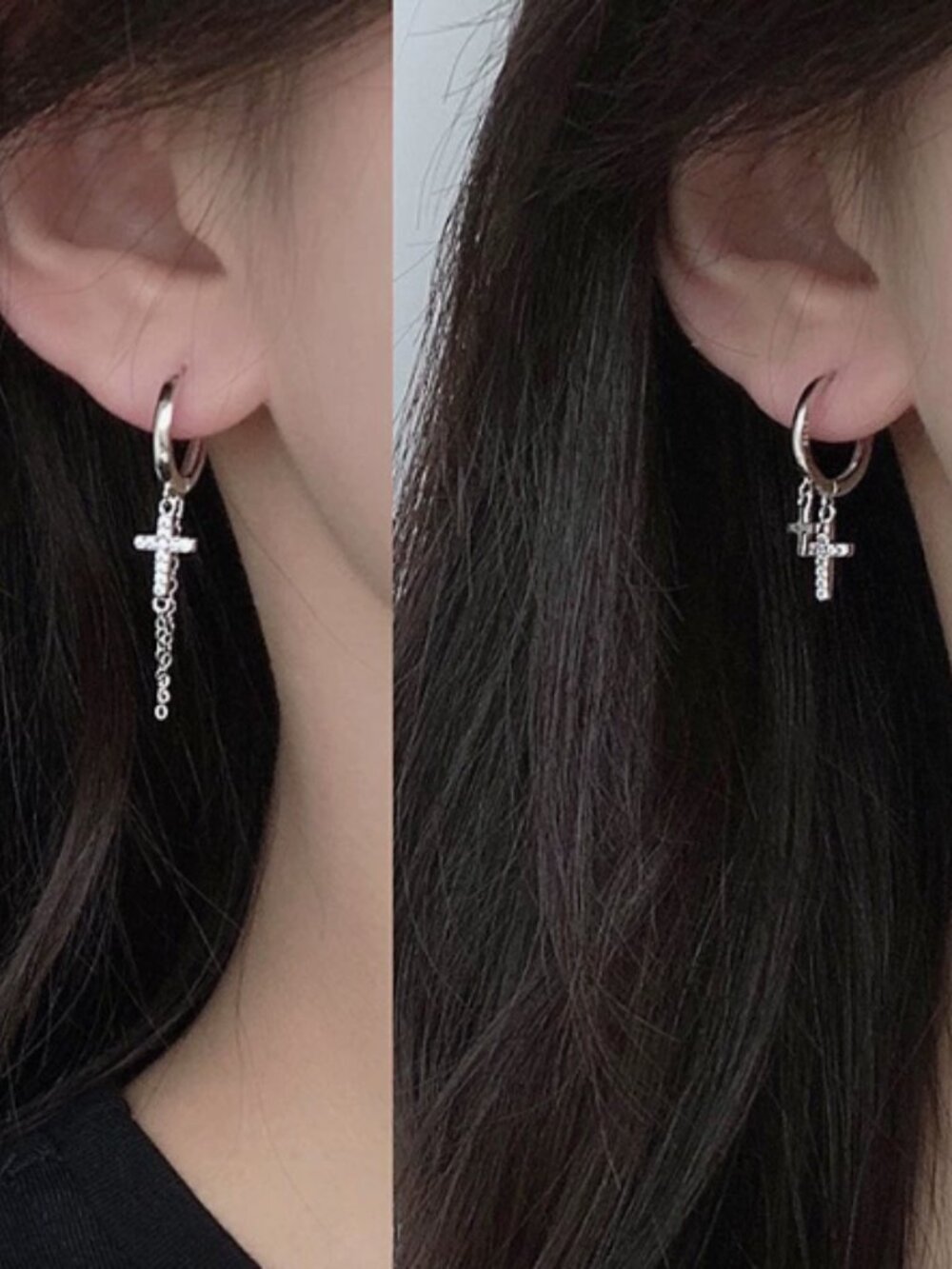 Irregular earrings